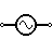 Wechselstromquellen-Symbol